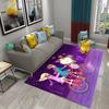 Romantic Love Pattern Carpet Living Room Carpet Bedroom Bathroom Decorative Mat Corridor Door Mat Non-slip Entrance Mat Gifts