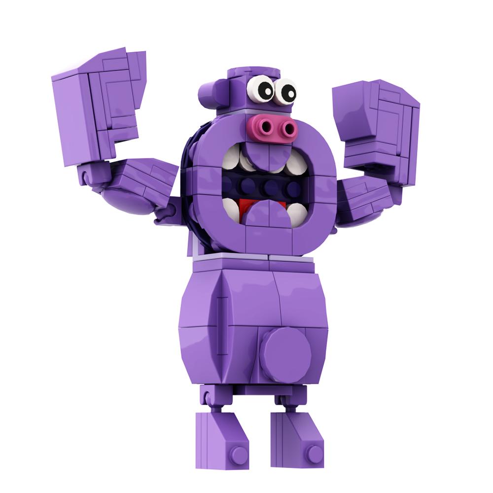 Gobricks MOC Zahrada BanBan Všichni Členové Figurky Stavebnice Vzdělávací Hračky Hororová Hra Jumbo Josh Kostky Dárek pro Děti