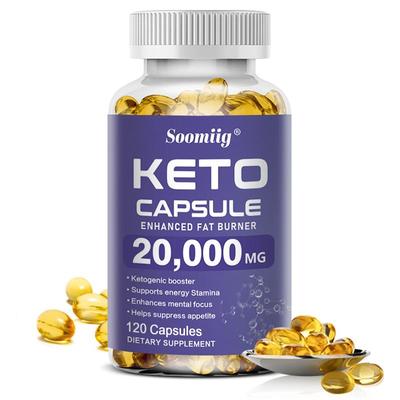 Píldoras Dieta Keto Quemadores de Grasa Extremos Pérdida de Peso Fuerte Rápida Adelgazante 120 Cápsulas