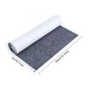 BENECREAT 2m x 40cm Felt 1mm Dark Felt for Jewelry Drawer Box Costume Arts and Furniture Protection Sheet, Thick, Gray, Self-Adhesive Fabric,