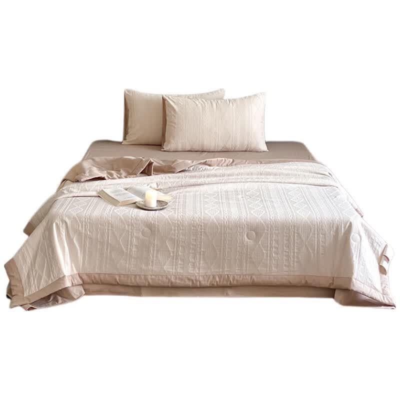 Hodo Soy Protein Cotton Jacquard Summer Quilt