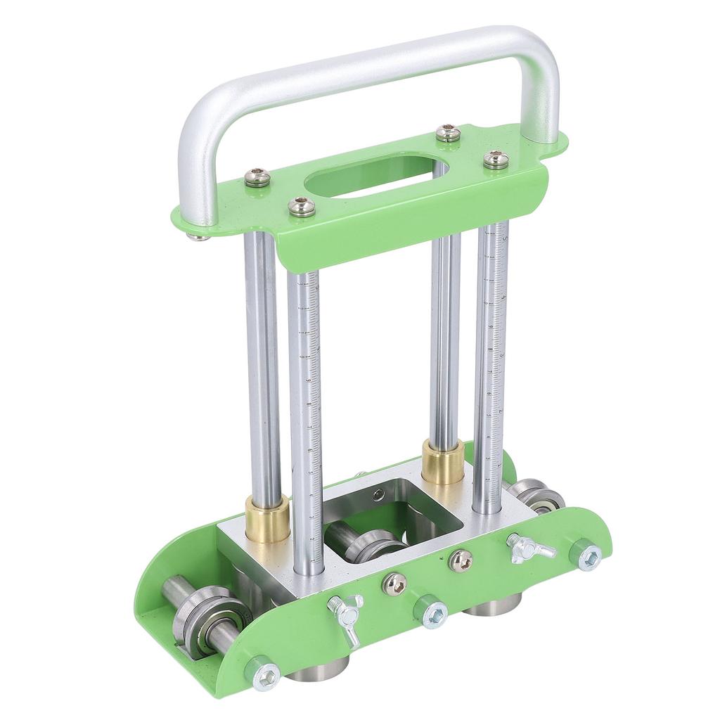 2 Station Sheet Metal Bender Lightweight Manual 0 to 90 Degree Metal Roofing Bending Tool for Kiosks