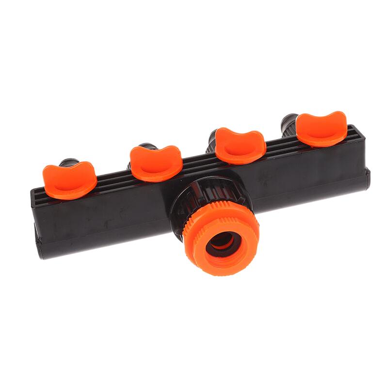 Ventilverteiler 1/2 Zoll 3/4 Zoll 1 Zoll Bewässerungsanschlussverteiler 1- bis 4-Wege-Schlauchverteiler für Wasserleitungsschlauchhahnanschlüsse