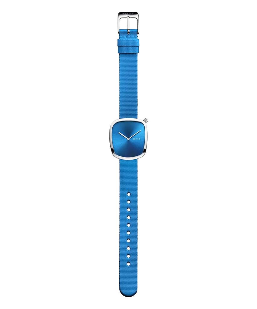 Pebble Watch Blue [Bering] 18040-307 Men's