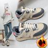 Fluffy Warm Shoes Women  Winter Cotton Sneakers Students Outdoor Casual Ersatile Running Shoes Waterproof for Women Trendy