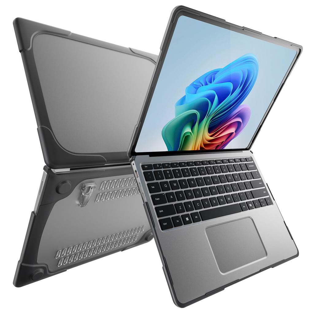 For Microsoft Surface Laptop 7 13.8-inch Laptop Case Stand Design Notebook TPU PC Cover