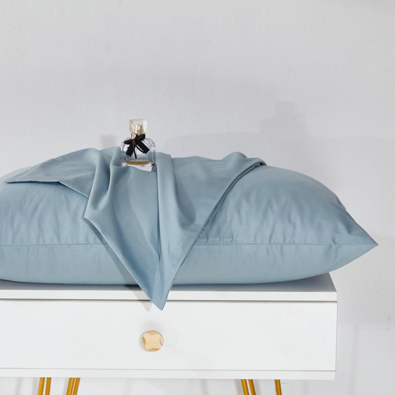 High Count High Density 100% Cotton Envelope Pillowcase Solid Simple Design 30x50 50x70cm