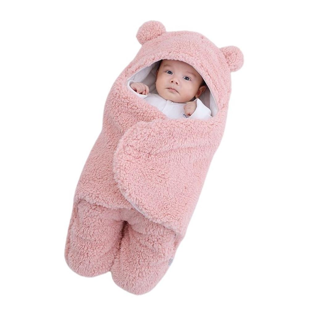 Cross,Border New Winter Kids' Legged Fleece Sleeping Bag , ,Kick Warm Baby Stroller Swaddle