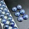 Fashion Big Size 15-16mm Natural Sea Water Indonesia Blue Mabe Pearl for Pendant Jewelry