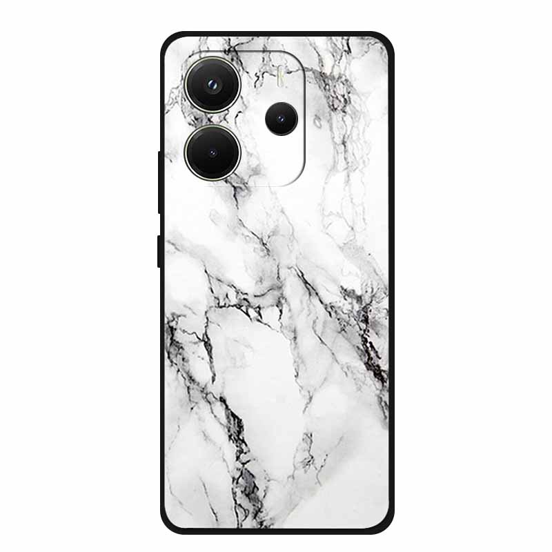Für Xiaomi Redmi Note 14 4G Global Hülle Luxus TPU Weiches Silikon Cover Handyhüllen für 24117RN76G Schutz Neu Bumper Funda