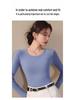 Women's Seamless Thermal Slimming Long Sleeve Undershirt