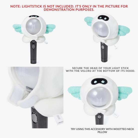 BTS Offizielles Wootteo-Lightstick-Zubehör
