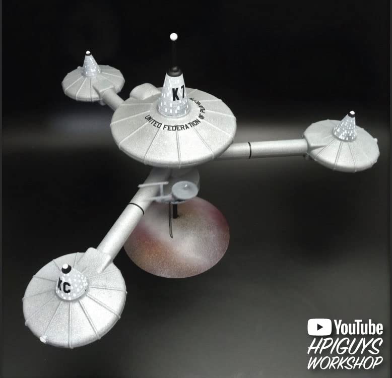 AMT Star Trek Space Station Width Approximately 400mm Plastic Model AMT1415 K-7 Non-Scale