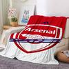 Arsenal Football Club Wappen Decken Flanell Bedruckt Atmungsaktiv Warm Überwurfdecke für Zuhause Büro Bettwäsche 0708a27