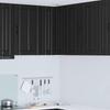 Wall Mounted Corner Cabinet LUCCA Black 57 x 57 x 80 cm Particleboard