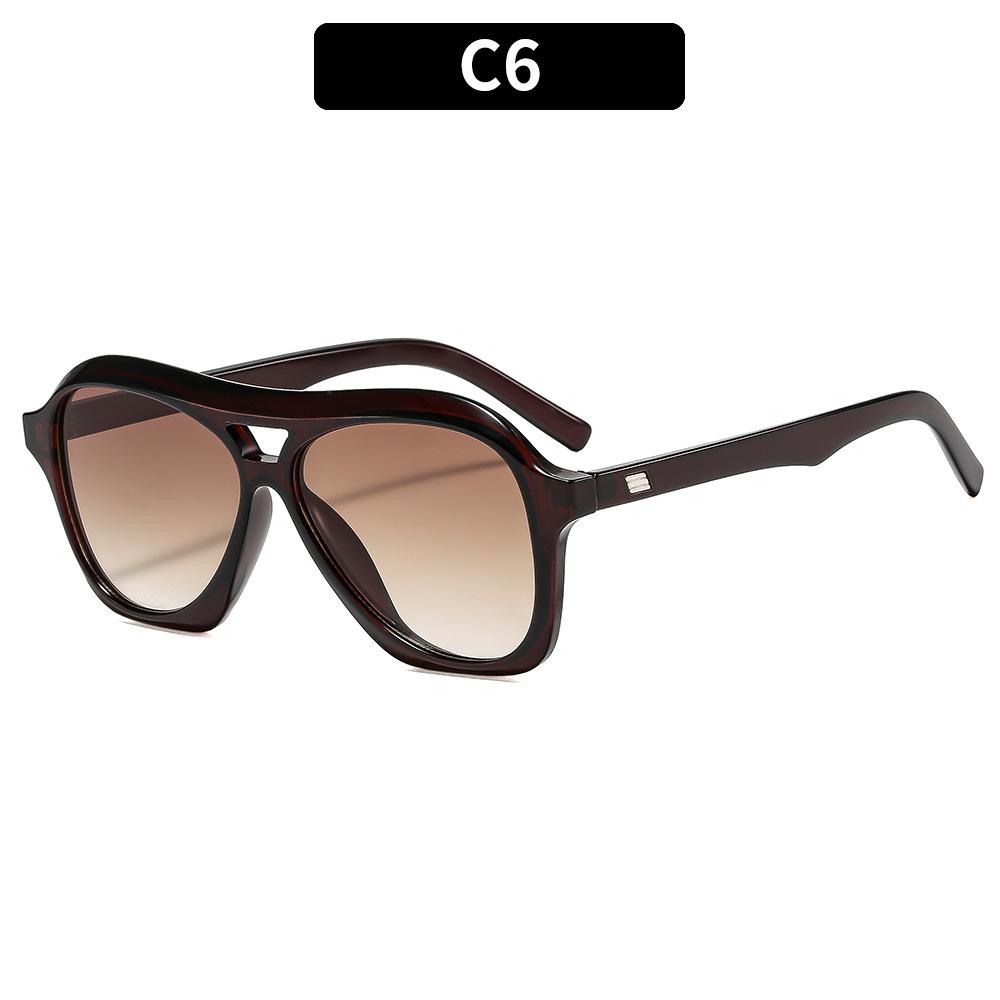JYL TS Black Frame Sunglasses Women UV Protection  Style 68346 A-8790 фиолетовый