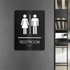 Bathroom Signs Toilet WC Mark Label Farmhouses Decorations for Farmhouses Decorations SelfAdhesive Wall Sticker