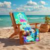 Personalized customized proof beach towel with Game Fall Guys pattern - soft, absorbent,quick-drying,perfect