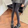 Wool Socks Simple Vertical Stripes Slimming Pantyhose Warm Wool Leggings