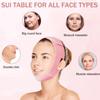 V-shaped lifting mask, chin strap for sleep, women's V-shaped lifting mask, facial slimming exerciser, pink (1 piece)