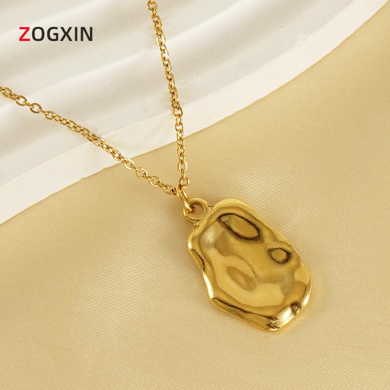 

2023 Luxury European/American Stainless Steel Irregular Design Unisex Necklace 18K золотой