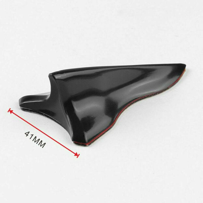 10PCS Difusor Aleta de Tiburón para Coche Generador de Vórtices para Parabrisas de Coche Spoiler de Techo Parachoques