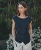 AAU Tencel Wrap T-Shirt_Navy