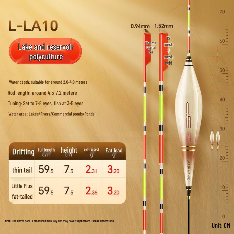 

Маленький Феникс Высокочувствительный Кристальный Рыболовный Поплавок с Подсветкой для Дикого Карася Thick Tail