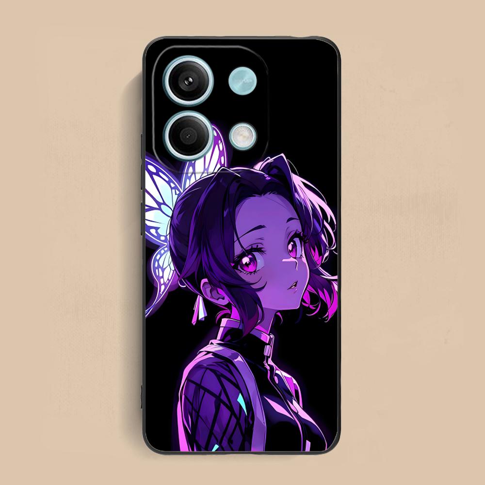 

Blade Extinction Shinobu Phone Case for Xiaomi Redmi Note 14 13 12 11 S Pro Plus 4G 5G Colorful Printing Cover Cellphones Cover Redmi Note 11S 4G