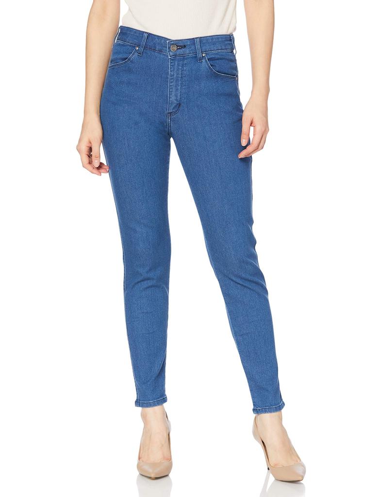 Lee JEGGINGS Stretch Denim Skinny Light Size LL1370 Women's Pants, Blue, XS,