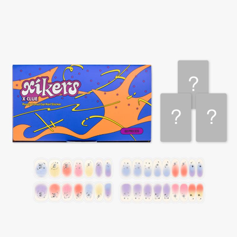 

[Предзаказ] xiker ГОТОВЫЕ ГЕЛЕВЫЕ НАКЛЕЙКИ ДЛЯ НОГТЕЙ [Включает 2 официальные фотокарточки] X CLUE