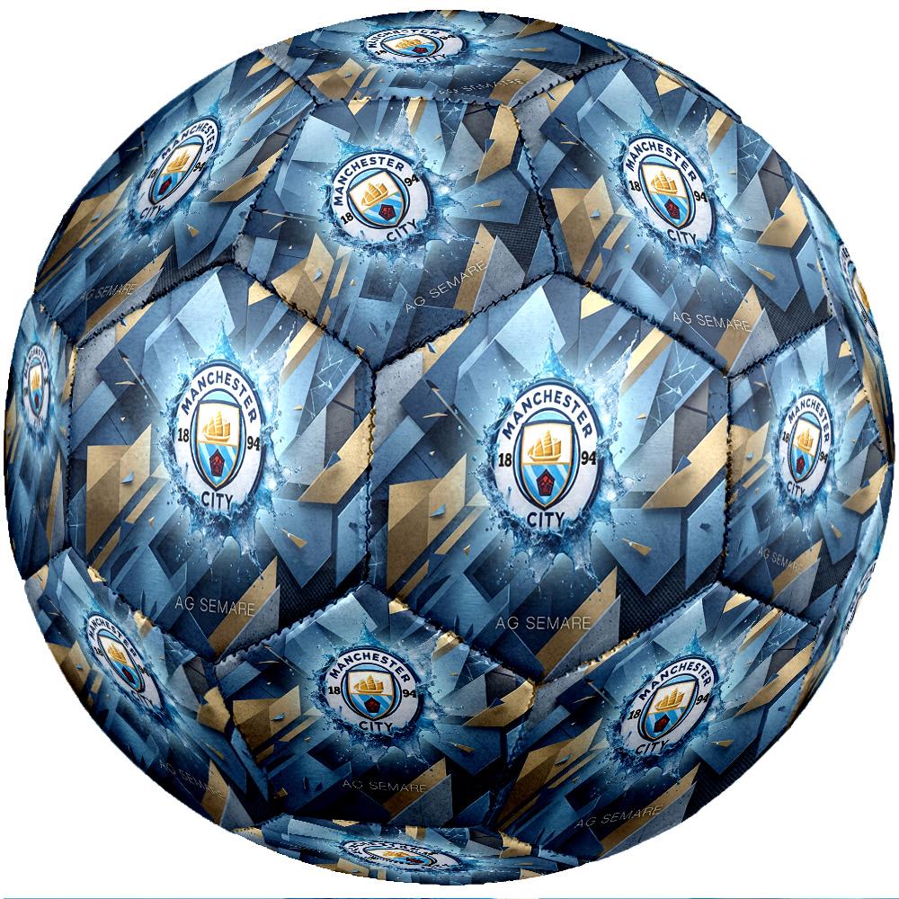 Manchester City Theme soccer ball Size 5 Soccer Ball Soft Touch Professional Training Football for Outdoor Sports