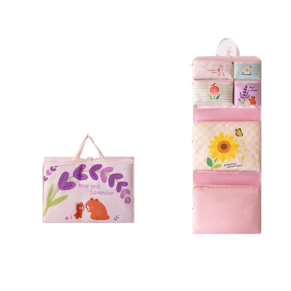 Foldable Hanging  Travel Storage Bag Large Capacity Clothing Packing Bag Luggage Organizer  Travel