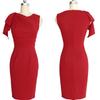 Women's clothing, hip-wrapped medium and long dresses, spring and summer new evening dresses.