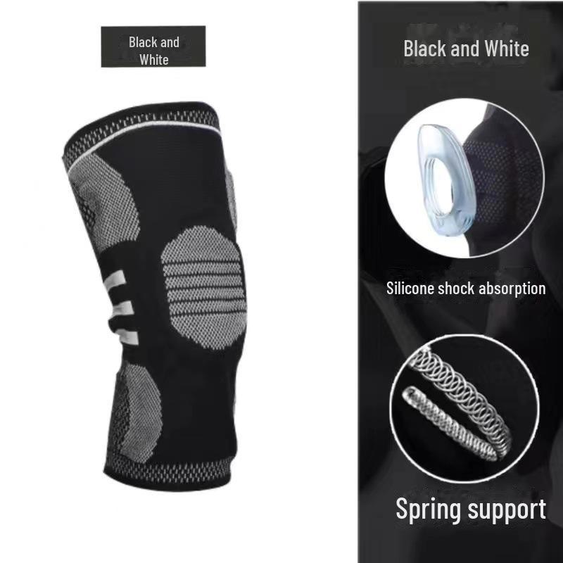 Cycling Silicone Anti-Collision Knee Pads for Mountain Climbing, Running, and Outdoor Sports