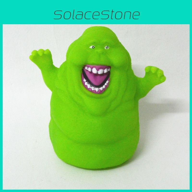 Classic Ghostbusters Marshmallow Man And Slimer Green Ghost Collectible Action Figure