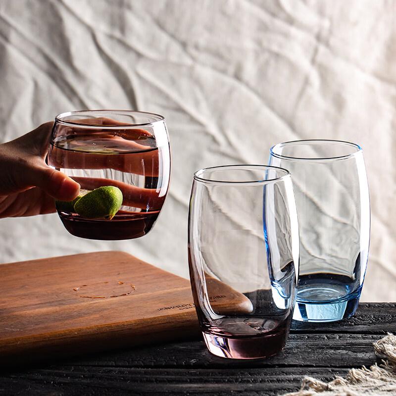 Transparent Glass Mouthwash Cup