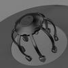 5 Modes Octopus Claw Head Massager Type-C Head Scratcher Creative Scalp Massager  Relaxation