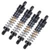 Axial SCX30 Aluminum Shock Absorber Set, 28.5mm with 3 Spring Rates, Full Car Kit for Performance Upgrade