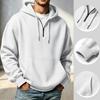Men's Casual Hoodie Sweatshirt with Drawstring for Everyday Wear