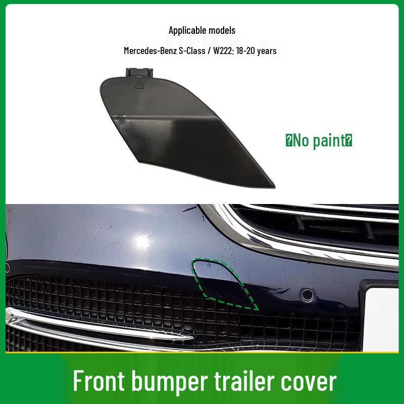 Mercedes-Benz S-Class (2018–2020) Front Bumper Tow Hook Cover W222, Part 2228850500