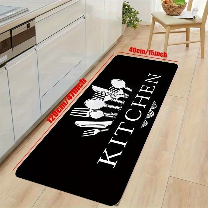 1/3 Pieces Kitchen Carpet, Corridor And Balcony Long Strip Carpet, Anti-Slip Entrance Hall Door Mat, Home Decoration