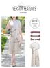 Chinesischer Stil Chiffon Qipao Kleid: Sommer-Zweiteiler-Look für Frauen mittleren Alters & ältere Frauen