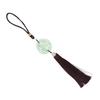 Tassel Pendant Elegant Porcelain Light Weight Elegant Style Widely Used Keychain Tassel for Car