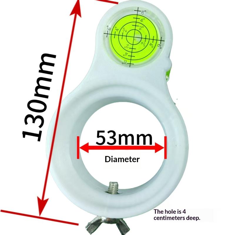 1Pcs Industrial Electric Drill Level Tool Circular Bubble Level Guide Precision Measuring Tools DIY Accessories