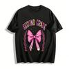 Cute Second Grade Pencil Bow Kids Back To School Top Pure Cotton T-shirt