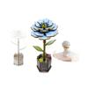 Wacocetoy Cross-Border 3D Peony Flower Puzzle Wooden Diy Coloring Toy 2-In-1 Set Handmade Puzzle