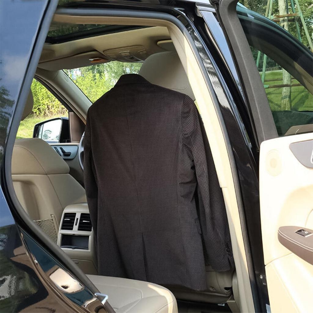 Car Coat Hanger, Multifunctional Retractable Automotive Headrest Back Seat Coat Hanger Hook Organizer Holder For Clothes Coat Suit Jacket Shirts,