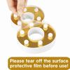 Gold 16CM Letters Lights Creative Mirror-Shaped Golden Numbers Led Lights Battery Powered Luminous Atmosphere Lamp