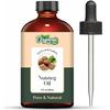 Organic Zing Nutmeg (Myristica Fragrans) Oil | Pure & Natural Essential Oil for Aroma, Diffusers, Skincare & Hair Care - 118ml
